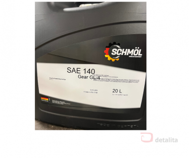 Oil SCHMOL Gear SAE 140 GL4 20L