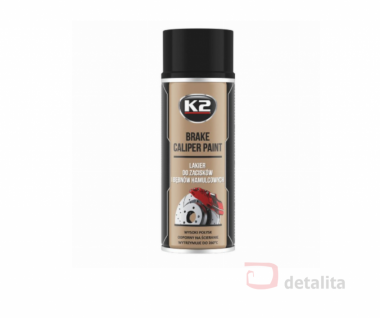 Brake caliper paint K2 400ml ""BLACK""