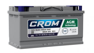 Аккумулятор 95Ah/900A Start-Stop AGM (VRLA) 353x175x190 -+/B13 