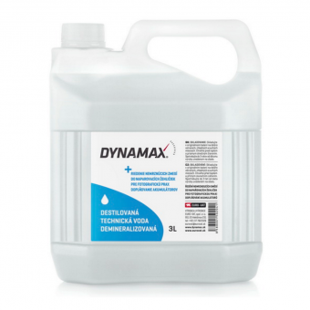 Water distilled DYNAMAX 3 l. 