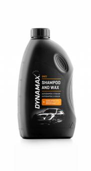 Autošampūnas su vašku DYNAMAX DXE2 CAR SHAMPOO AND WAX 1L 
