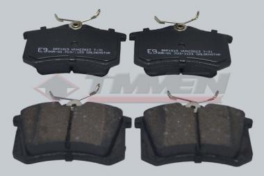 Brake pad Audi/VW/Seat/Skoda 02> rear 