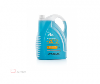 Žieminis langų apiplovimo skystis DYNAMAX SCREENWASH winter -20 C 5l