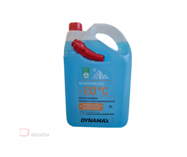 Žieminis langų apiplovimo skystis DYNAMAX SCREENWASH winter -20 C 5l 