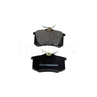 Brake pad set Audi/Citroen/Peugeot/Seat/Skoda/VW rear 