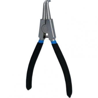 Circlip pliers for external circlips, angled 