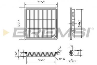 Filtras oro Fiat Freemont 2.0D 11- 