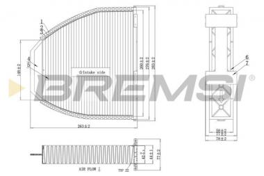 Interior filter MB C W204/CLS C218/X218/E A207/C207 1.6-6.2 07- 