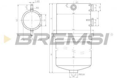 Фильтр диз. топлива VW Crafter 30-35/30-50 2.0D 11-16 