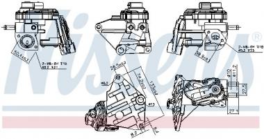 Клапан рециркуляции ОГ Audi A3/Seat Altea/Leon/Toledo III/Skoda Octavia II/VW Eos/Golf Plus V/Golf V/Jetta III/Passat B6/Touran 2.0 03-10 