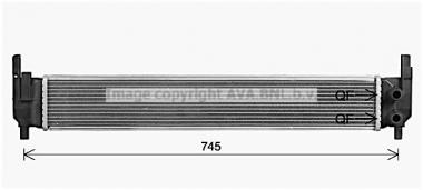 Радиатор Audi A3/Q2/Seat Ateca/Leon/Skoda Octavia III/Yeti/VW Golf VII/T-Roc/Touran 1.0-1.6D 12- (водяное охл. возд.) 