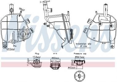 Компенсационный бак MB GL X164/ML W164 05- 
