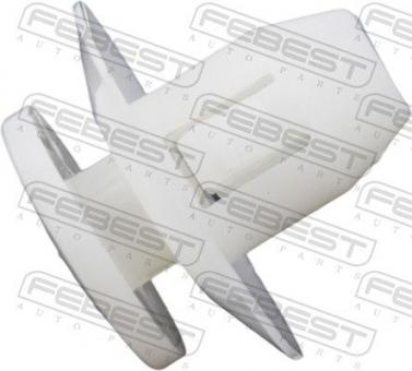 Clip, trim/protective strip 