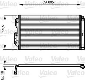 Condenser, air conditioning 