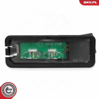 Lic.pl.light VW Bora I/Golf IV/V/Passat B5.5/B6/Tiguan/Touareg/Touran 1.4-6.0 98-18 