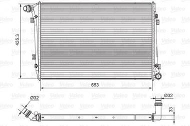 Radiator, engine cooling 