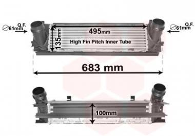 Intercooler BMW 318-328i/320-330D 11- 