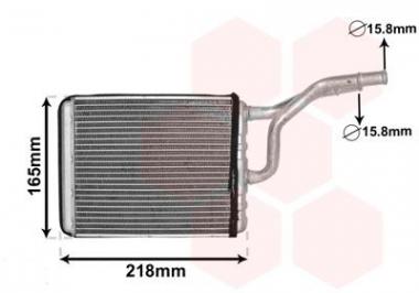 Heater Chrysler Grand Voyager 08-/Grand Caravan 08-/Town & Country 08-/Voyager 12-14  3.3-4.0 