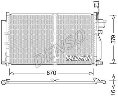 Condenser, air conditioning 