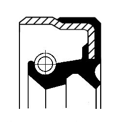 Shaft Seal, differential 