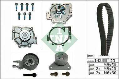 Timing belt kit Volvo C30/C70 I/II/S40 II/S60 I/S70/S80 I/II/V40/V50/V70 I/II/III/XC60 I/XC70 I 2.0-2.5ALK 96- 