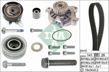 Water Pump & Timing Belt Kit VW Crafter 30-35/30-50 2.0D/2.5D 06-16 