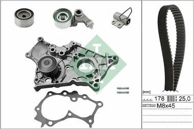 Water Pump & Timing Belt Kit Toyota Avensis/Verso/Corolla/Verso/Previa II/RAV 4 II 2.0D 97-09 