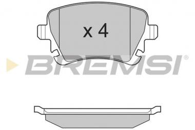 Brake pad set Audi A3/A4/A6 /Caddy/Golf/Passat 04> rear 