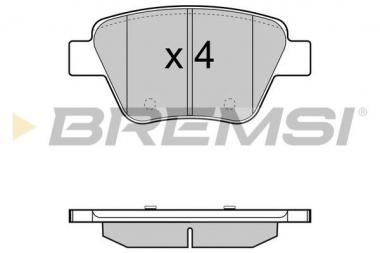 Brake pad Audi/Seat/Skoda/VW 05> rear 