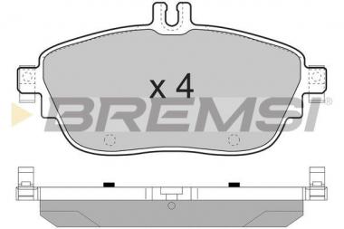 Stabdžių trinkelės Mercedes A/B-class 11> 