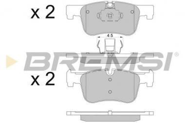 Колодки тормозные BMW 1 F20/3 F30/G20/3 GT F34/4 F32 1.5-2.0DH 11- 