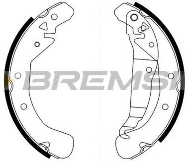 Stabdžių trinkelės Opel Astra F/G/Vectra B/Zafira A 1.2-2.0D 91-09 