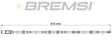 Сигнализатор, износ тормозных колодок BMW 5 F10/6 F12/F13/6 GC F06 1.6-4.4 09-18 