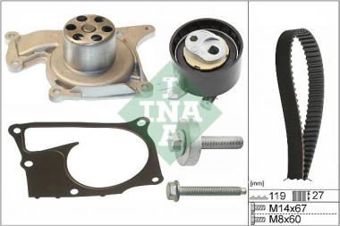 Water Pump & Timing Belt Kit MB A W176/B W246/W242/Citan W415 1.5D-3.5 00- 