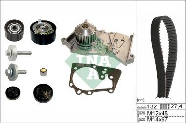 Water Pump & Timing Belt Kit Renault Clio III/Grand Scenic II/III/Laguna II/III/Megane/II 1.6/1.6ALK/1.6LPG 02- 
