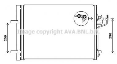 Kondicionieriaus radiatorius Ford C-Max II/Focus III/Grand C-Max 1.6-2.0D 10-