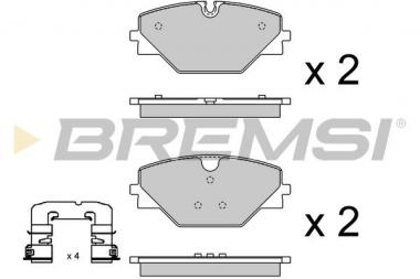 Stabdžių trinkelės Range Rover Sport 22> gl. 