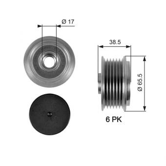 Alternator Freewheel Clutch 