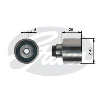 Deflection/Guide Pulley, timing belt 