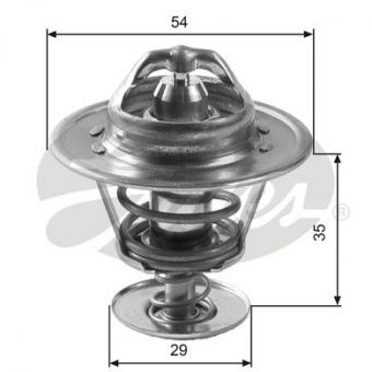 Thermostat, coolant 