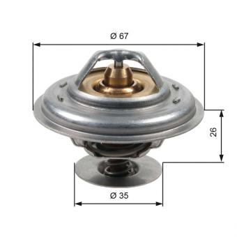 Thermostat 5cyl. 