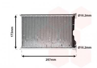Радиатор отопления BMW 1 E81/3 E90/X1 E84/X3 F25/X4 F26 1.6-4.0 04-18 
