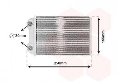 Радиатор отопления Mini R50/R53/R52 1.4D/1.6 01-08 