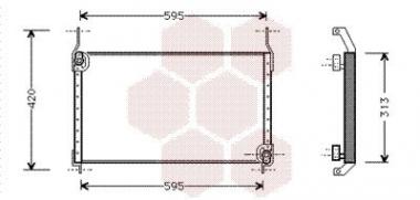 Condenser Fiat Bravo 95-98