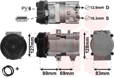 Compressor, air conditioning 