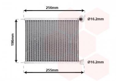 Радиатор отопления Peugeot 508 I/II 1.6-2.2D 10- 