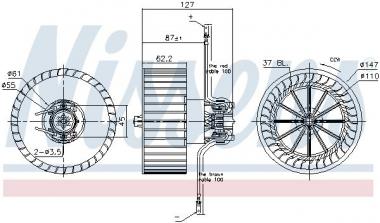 Blower motor Fiat Ducato 94-02 