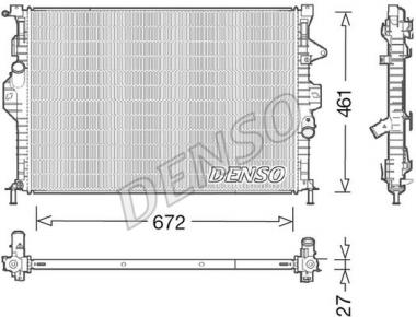 Radiator, engine cooling