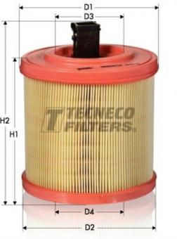 Air filter element Ford Mondeo/Galaxy 2.2 TDCi 08> 