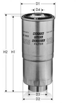 Filtras kuro dyz. A-100 2.5TDi 90-94 